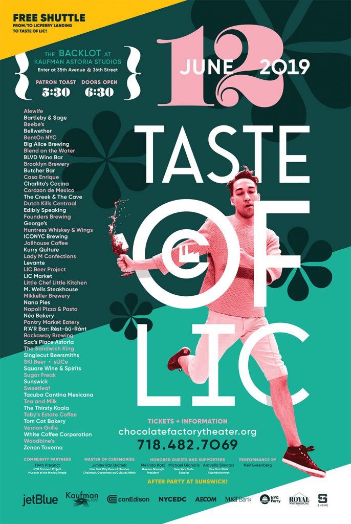 14th Annual Taste of LIC Chocolate Factory Theater