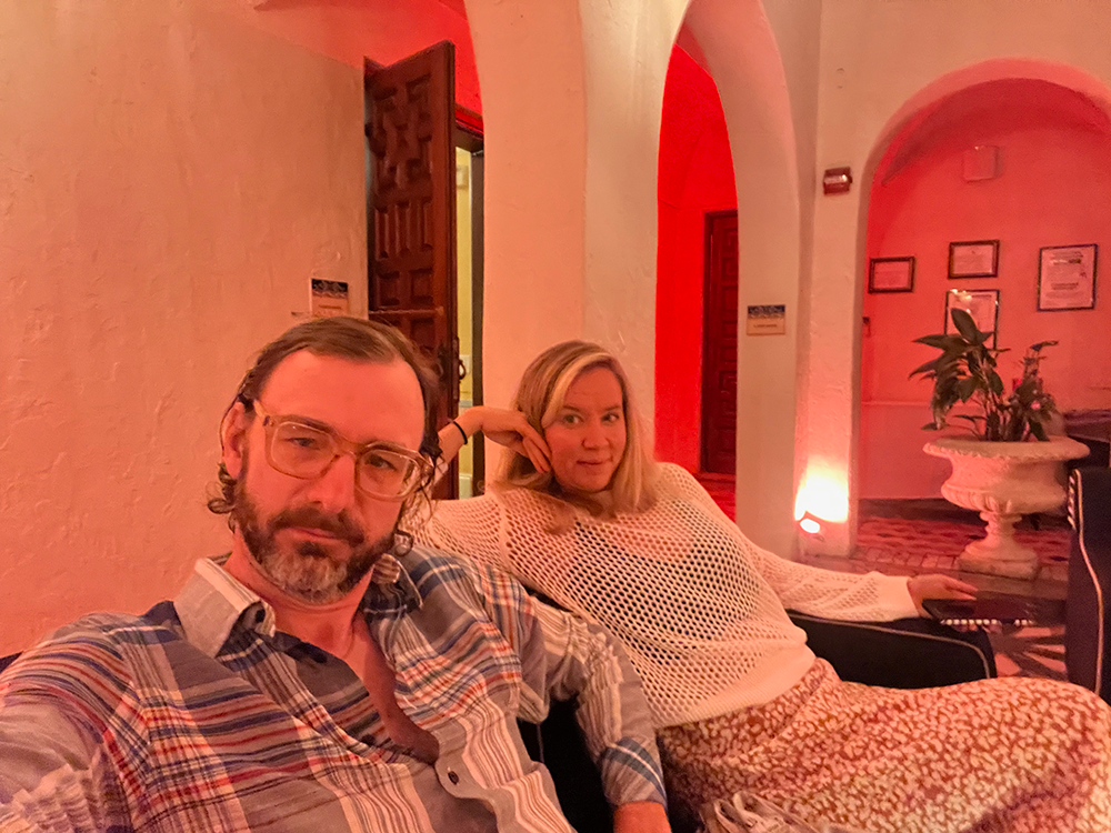 photo by Neal Medlyn at the Versace mansion, Miami.